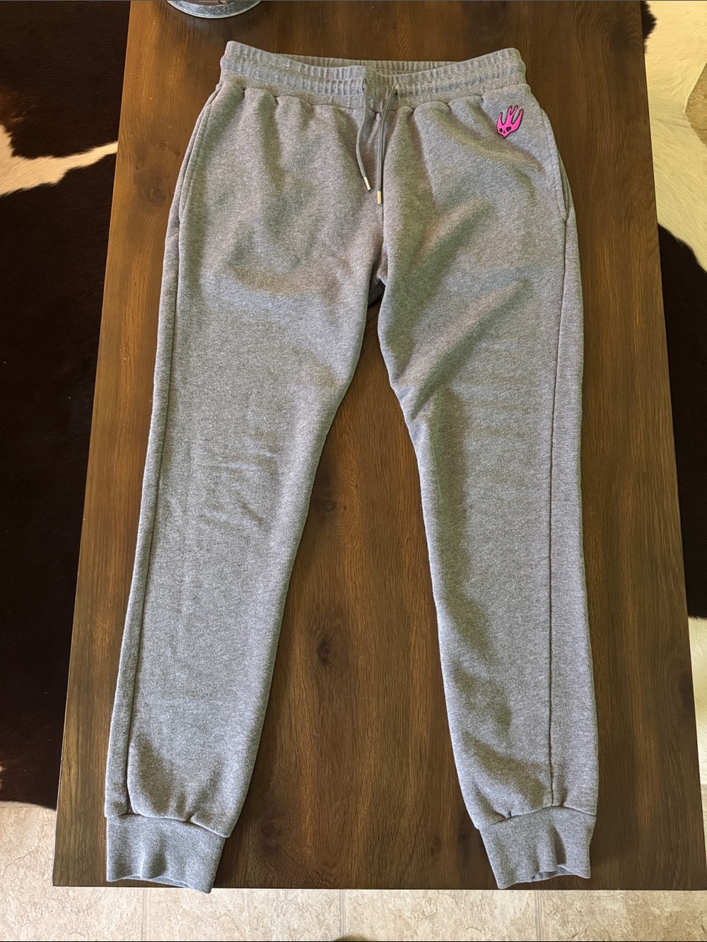 Alexander McQueen swallow badge sweatpants size M